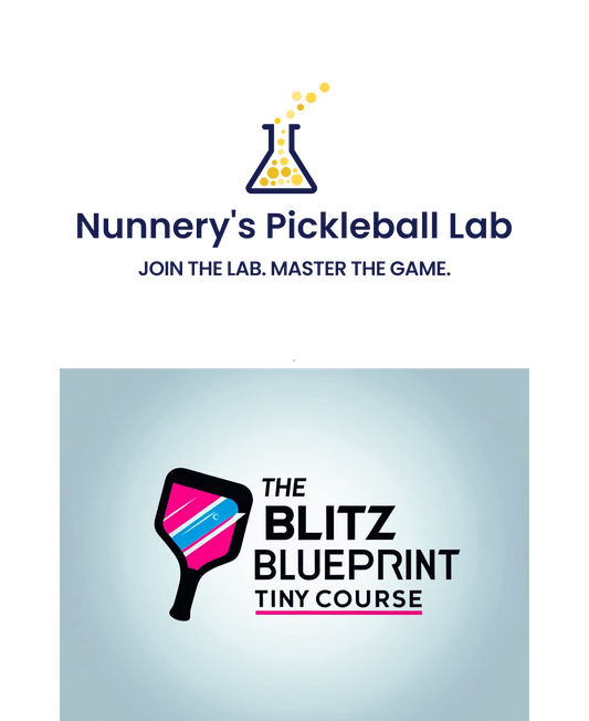 1 Year Pickleball Lab Access + The Blitz Blueprint Tiny Course Bundle